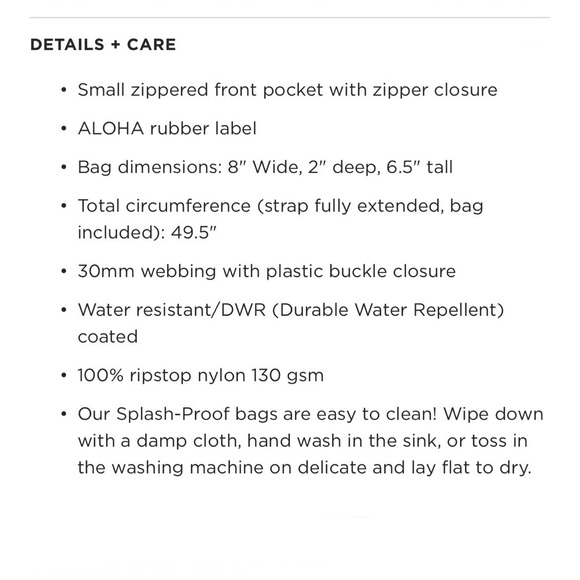 ALOHA Collection Keep it Light Hip Pack - Picture 7 of 8